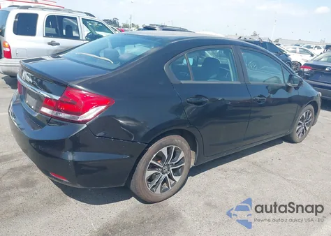 2014 Honda Civic Ex z USA, uszkodzony, nr VIN 19XFB2F80EE020552